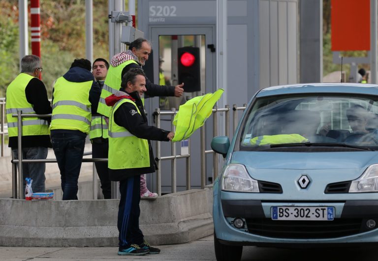 Paríž, protest