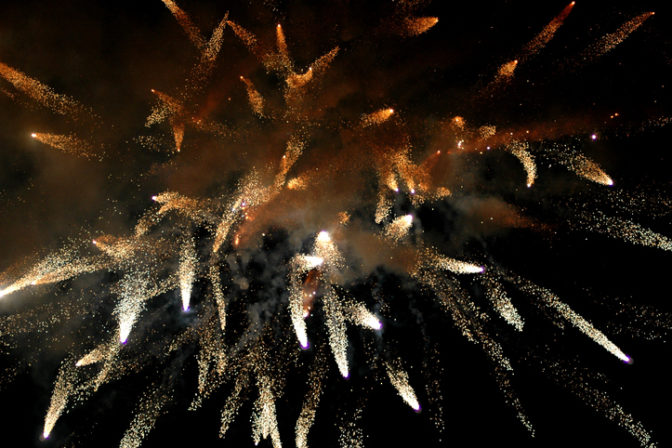 ohňostroj, pyrotechnika