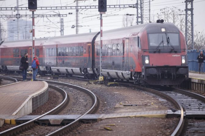 Railjet xpress Bratislava - Zürich