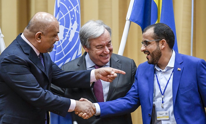 Jemen, Mohammed Amdusalem, Khaled al Yaman, Antonio Guterres