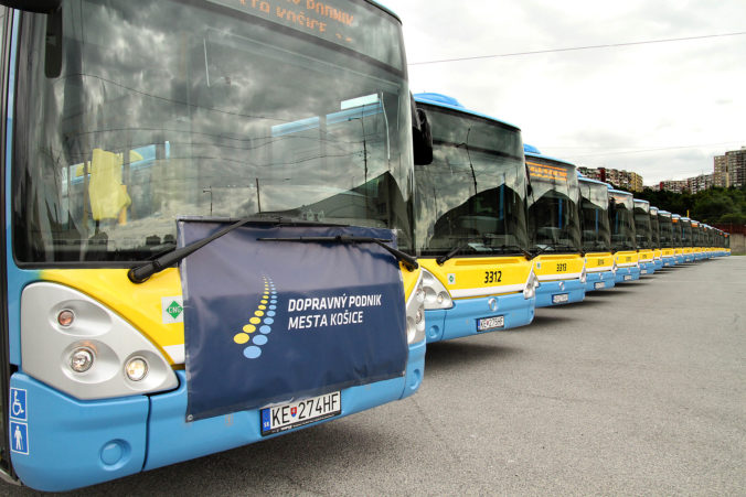 Košice, autobusy, MHD