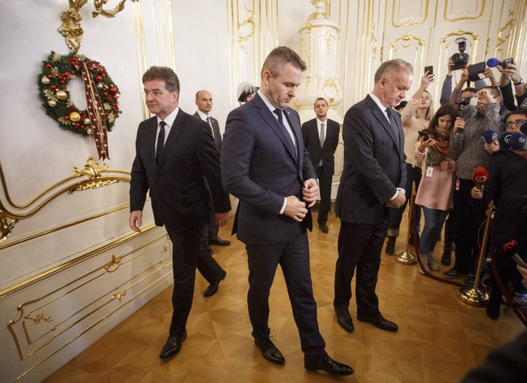 Miroslav Lajčák, Peter Pellegrini, Andrej Kiska