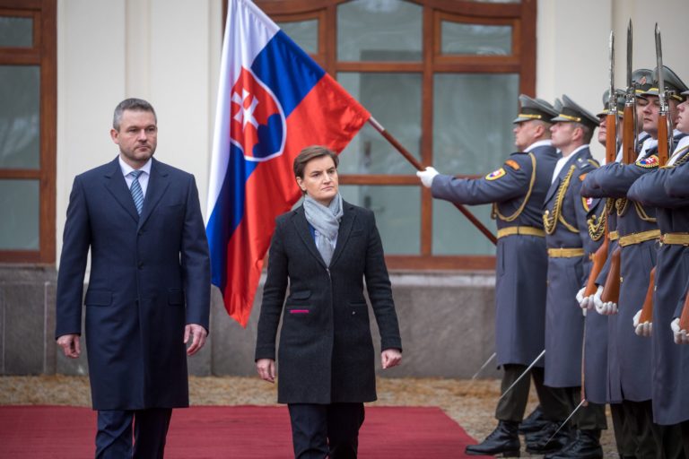 Peter Pellegrini, Ana Brnabič