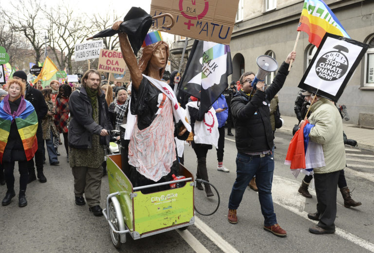 protest v Poľsku