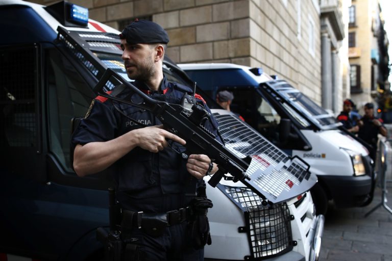 polícia, Barcelona