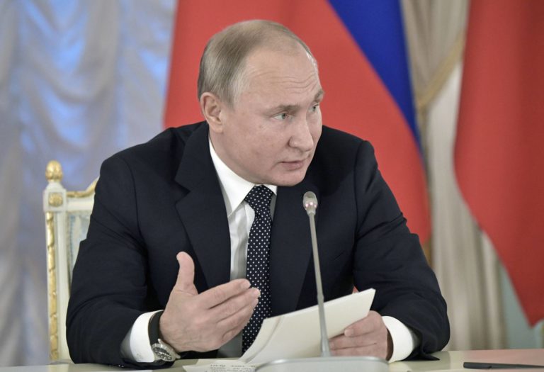 Vladimir Putin, Rusko, ruský prezident
