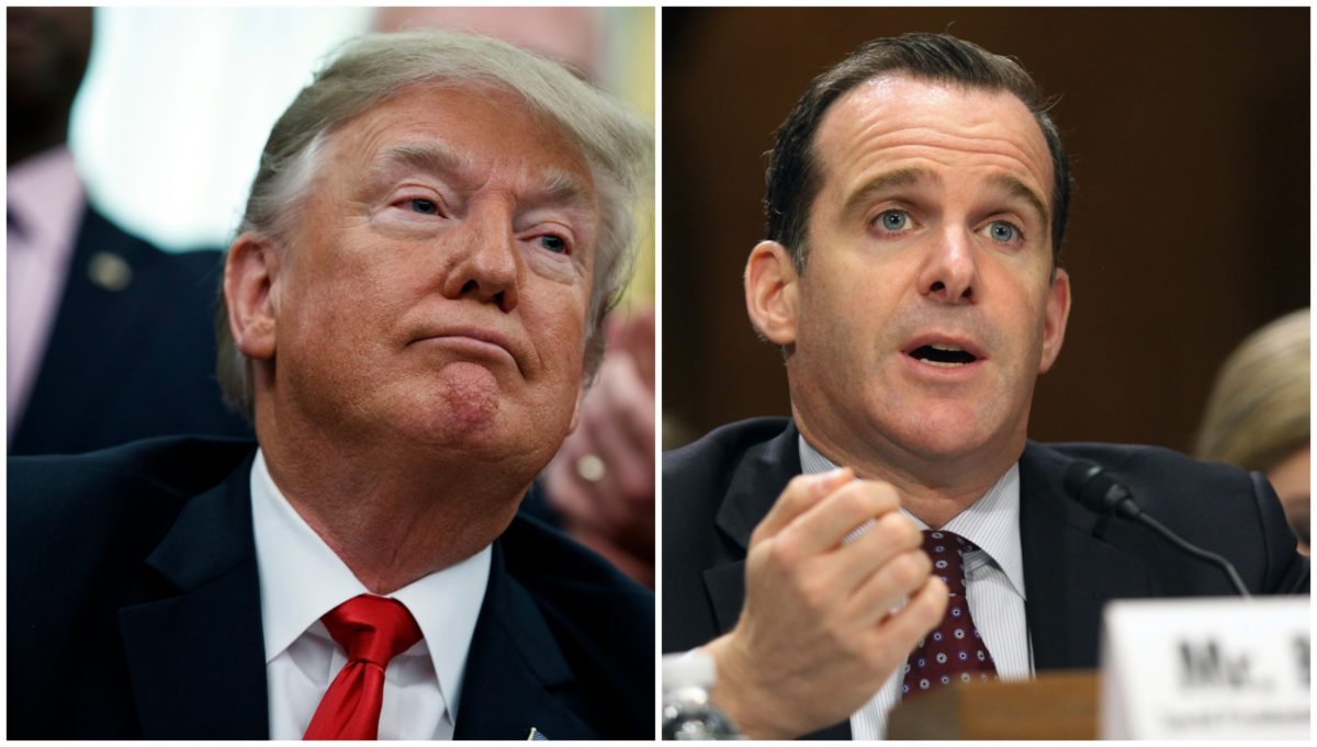 Donald Trump, Brett McGurk