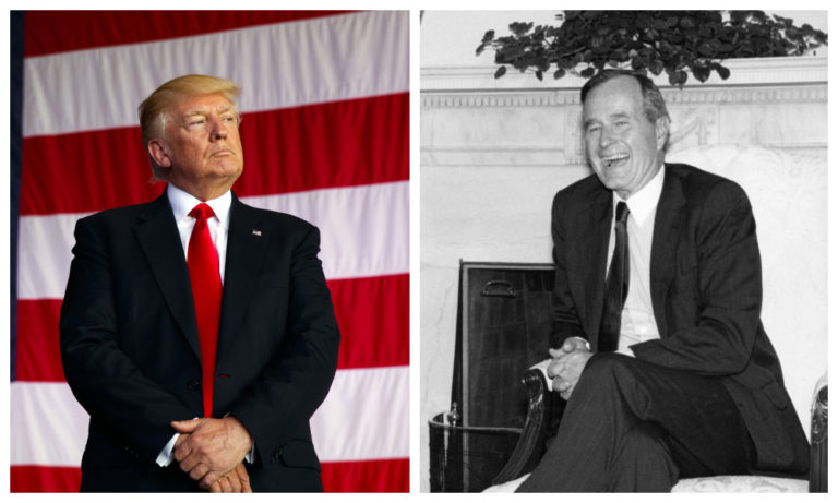 Donald Trump, George H. W. Bush