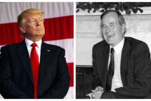 Donald Trump, George H. W. Bush
