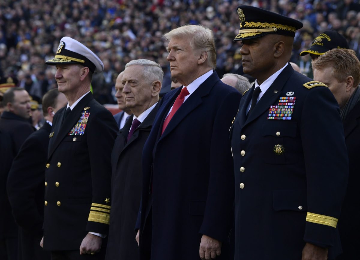 Jim Mattis, Donald Trump