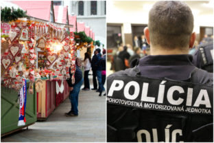 vianočné trhy, polícia