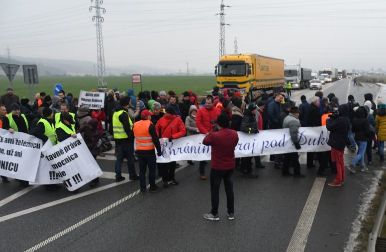 Protest proti zrušeniu pôrodnice vo Svidníku