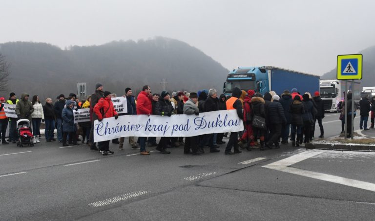 Protest proti zrušeniu pôrodnice vo Svidníku