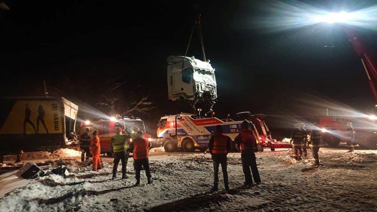 zrážka vlaku s kamiónom, Podvysoká