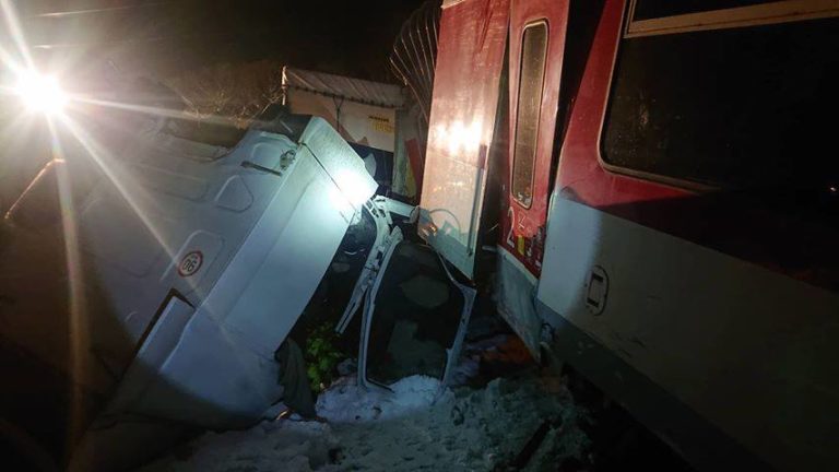 zrážka vlaku s kamiónom, Podvysoká