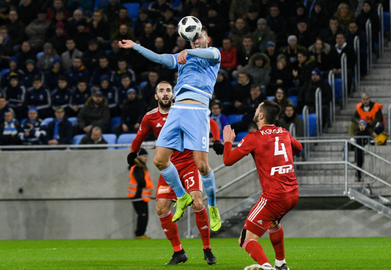 Tomáš Záhradníček, Andraž Šporar, jan Kotouč, SK Sigma Olomouc, ŠK Slovan Bratislava