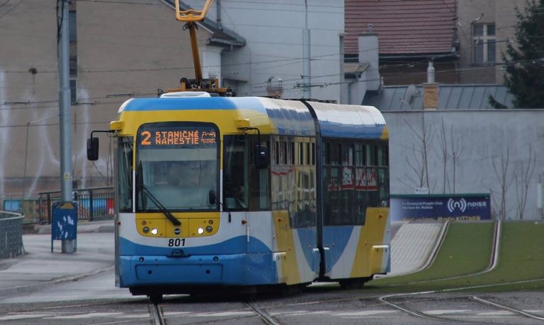 električka Košice