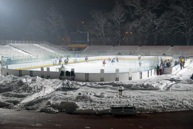 Testovací zápas pred Winter Classic Games