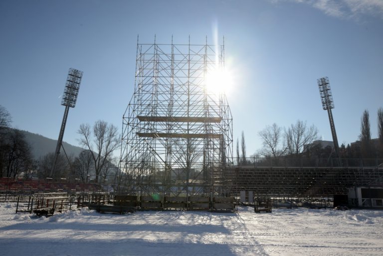 Prípravy na Kaufland Winter Classic 2019