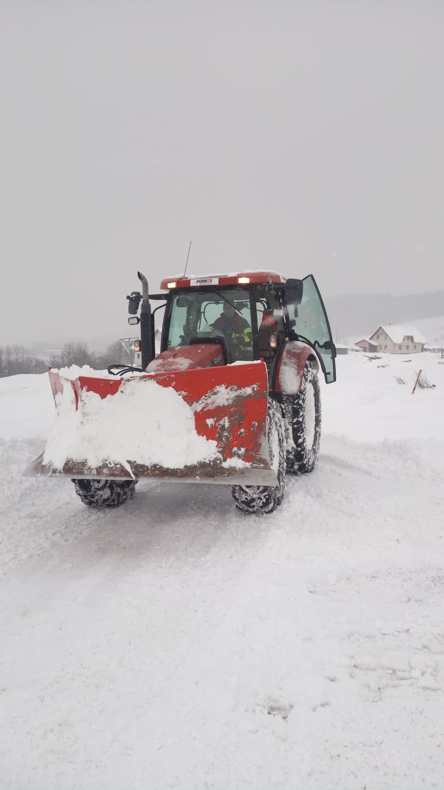 snehová kalamita, sever Slovenska, hasiči