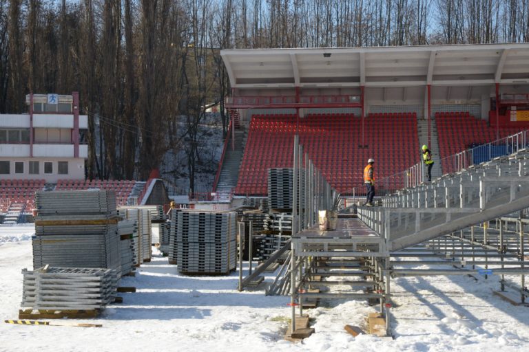 Prípravy na Kaufland Winter Classic 2019