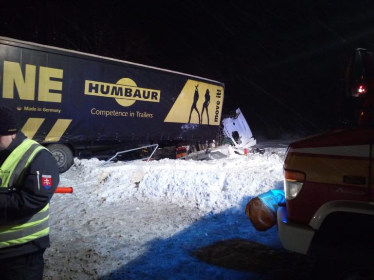 nehoda vlaku a kamiónu