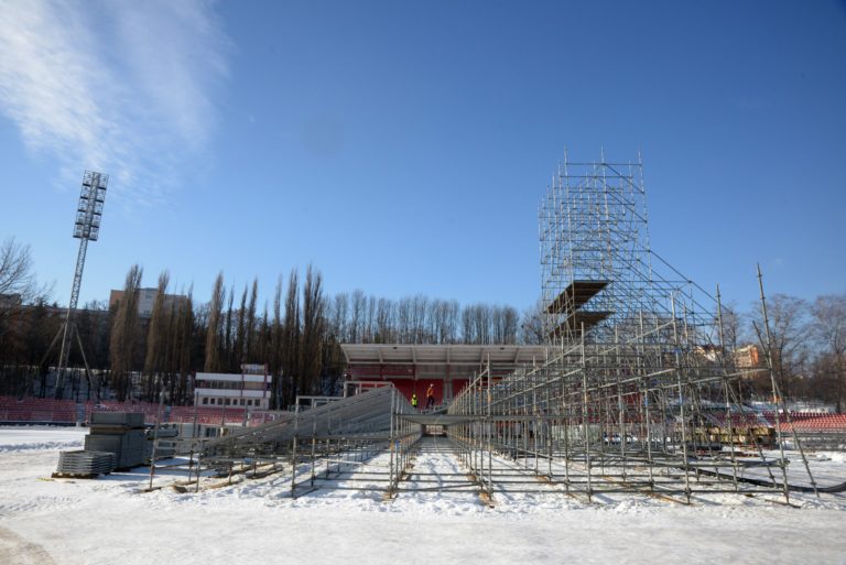 Prípravy na Kaufland Winter Classic 2019