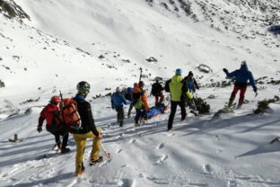 VYSOKÉ TATRY: Zásah horských záchranárov