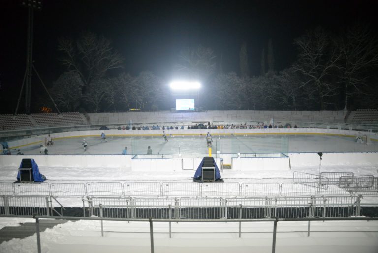 Testovací zápas pred Winter Classic Games