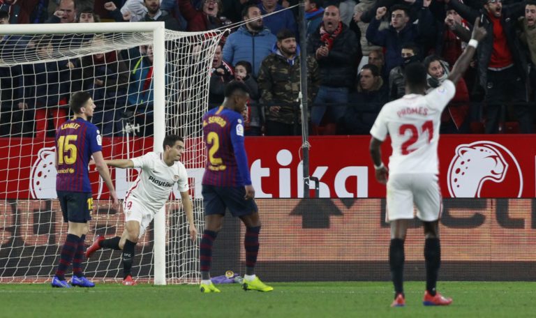 Ben Yedder, FC Sevilla, Copa del Rey Soccer