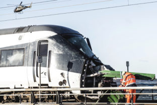 Dánsko, nehoda vlaku