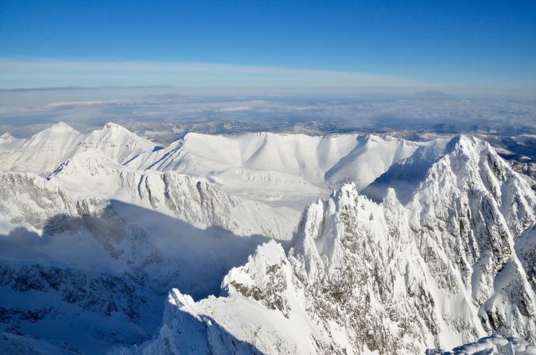Vysoké Tatry, sneh, hory