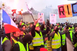 Žlté vesty, Francúzsko, protest
