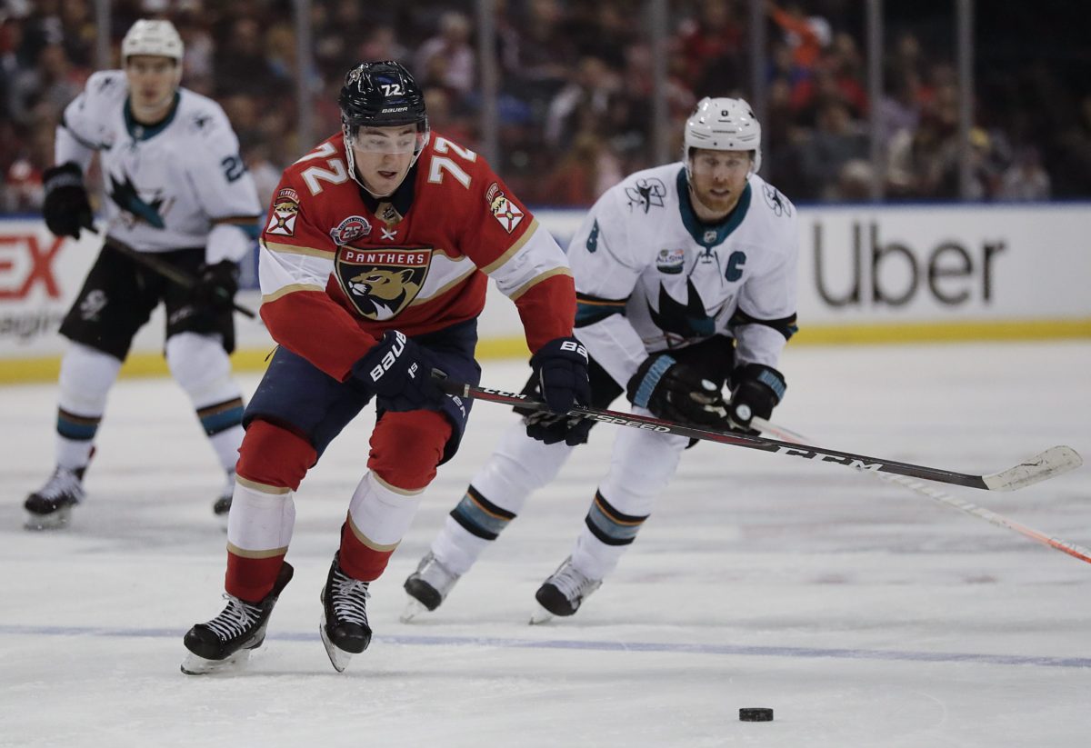 Frank Vatrano, Joe Pavelski