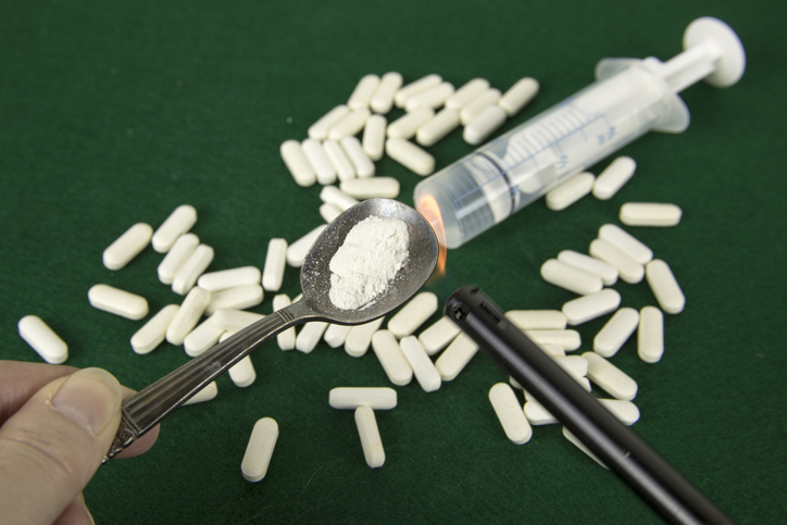 Fentanyl, drogy, striekačka