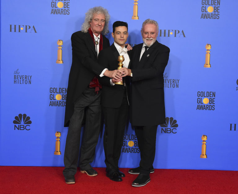 Brian May, Rami Malek, Roger Taylor