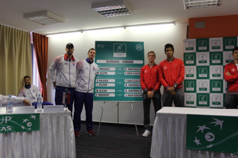 Davis Cup: Slovensko - Kanada