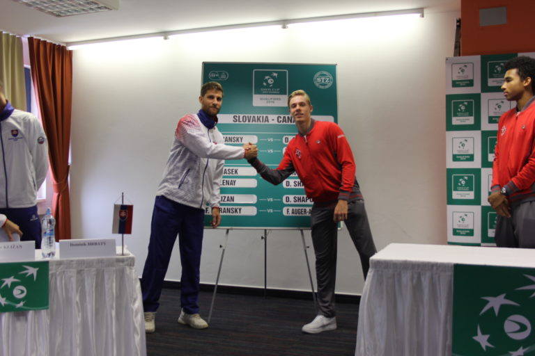 Davis Cup: Slovensko - Kanada