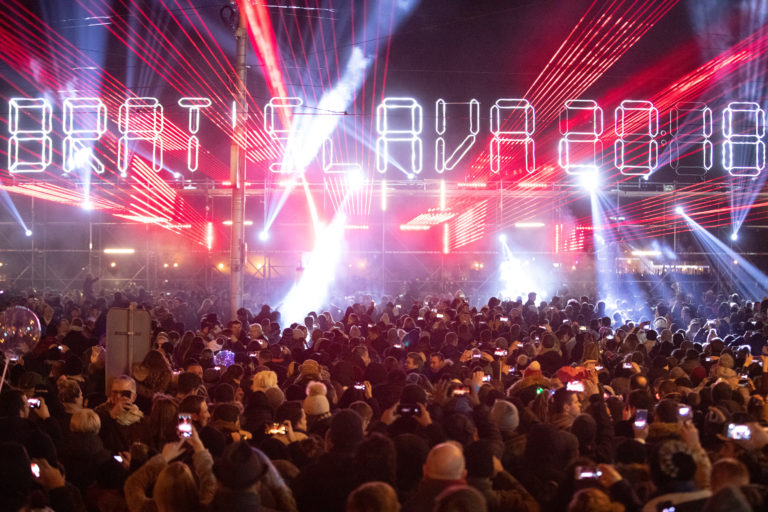 Bratislava, Silvester 2018, Nový rok 2019