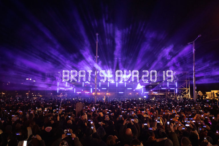 Bratislava, Silvester 2018, Nový rok 2019