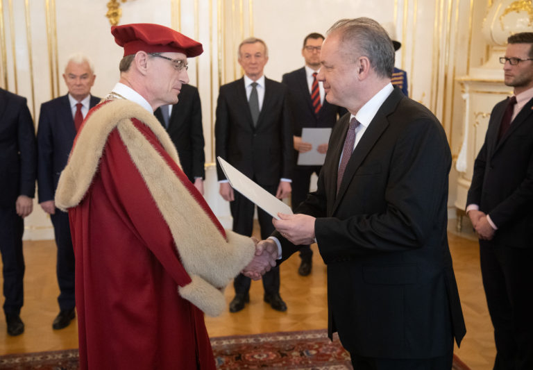 Prezident Andrej Kiska vymenoval rektorov vysokých škôl