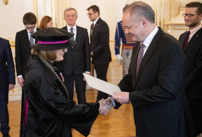 Prezident Andrej Kiska vymenoval rektorov vysokých škôl