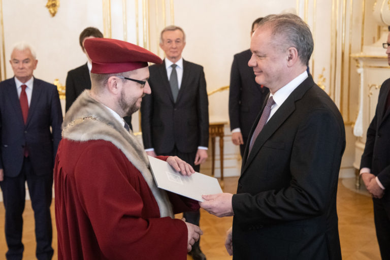 Prezident Andrej Kiska vymenoval rektorov vysokých škôl