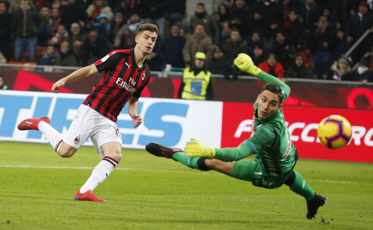 Krzysztof Piatek, SSC Neapol, AC Milano