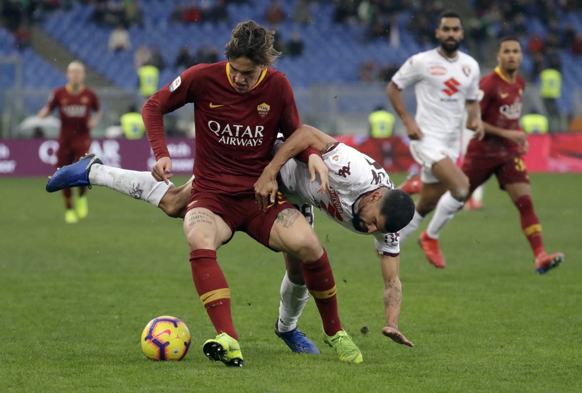 Zaniolo, Rincon, AS Rím, FC Turín