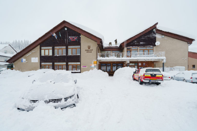 ORAVA: Snehová kalamita