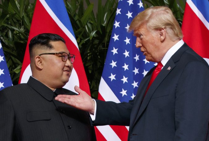 Kim Čong-un, Donald Trump