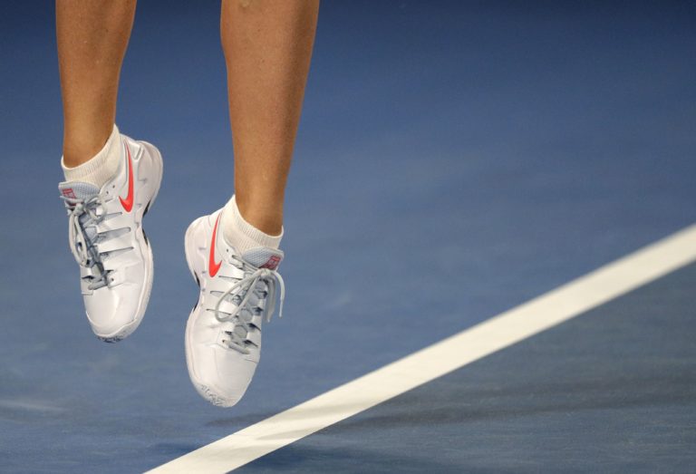 Ruská tenistka Maria Šarapovová počas zápasu 3. kola Australian Open 2019, v ktorom zdolala Dánku Caroline Wozniacku 6:4, 4:6, 6:3. Melbourne, 18. január 2019.