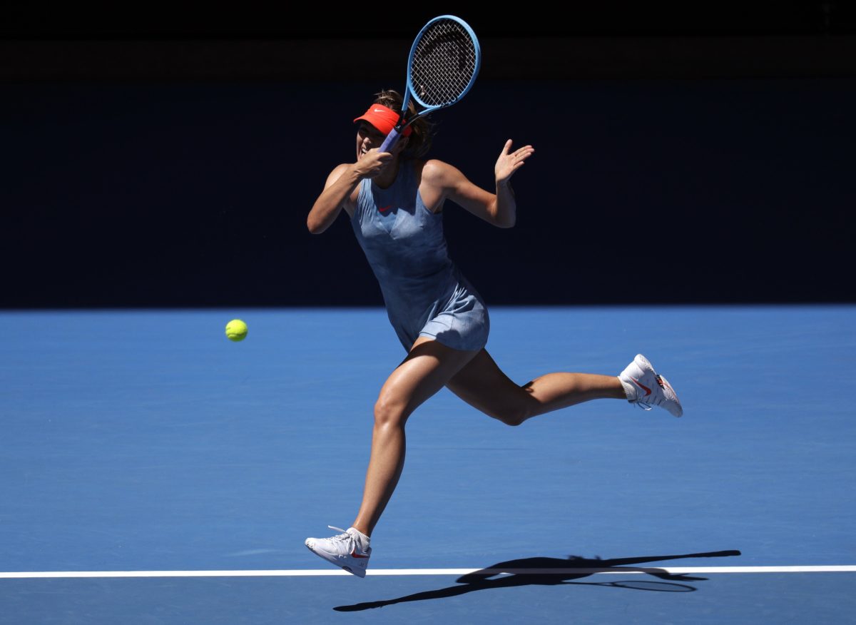 Maria Šarapovová, Australian Open 2019