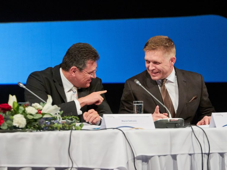 Maroš Šefčovič, Robert Fico